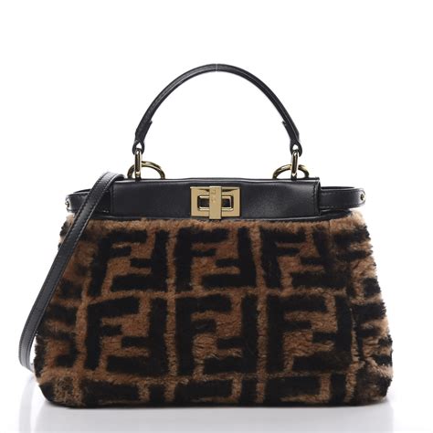 fendi peekaboo mini price uk|fendi peekaboo mini shearling.